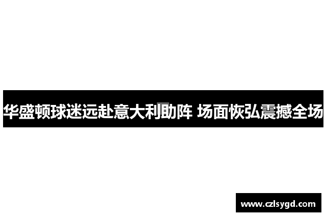 华盛顿球迷远赴意大利助阵 场面恢弘震撼全场